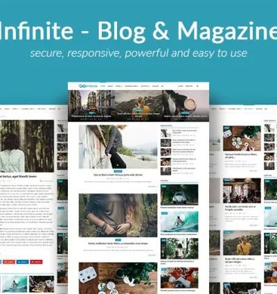 Infinite - Blog & Magazine Script